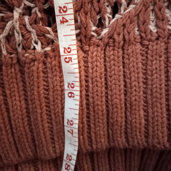 UNIVERSAL THREAD Goods Co. Open Stitch Sweater Tunic boho,sx - Picture 7 of 7